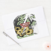 生まれ無料 スクエアシール (封筒)