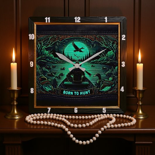 生まれ狩り スクエア壁時計