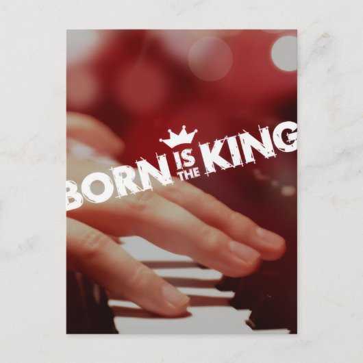 生まれ王だ ポストカード (正面)