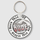 生まれ男 キーホルダー (正面)