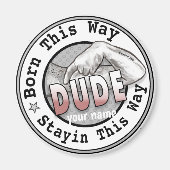 生まれ男 マグネット (正面)