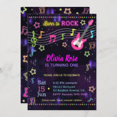 生まれ白熱［赤熱］光を放つ招待状 招待状 (正面/裏面)