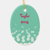 生まれ目立つ セラミックオーナメント (裏面)