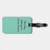 生まれ目立つ ラゲッジタグ (裏面横)