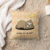 生まれ眠る |可愛いおもしろい眠り場 |トレンディー クッション (ブランケット)