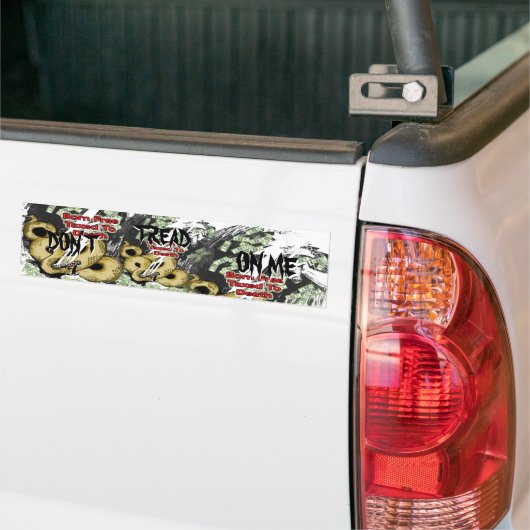 生まれ税付無料 バンパーステッカー (トラック上)