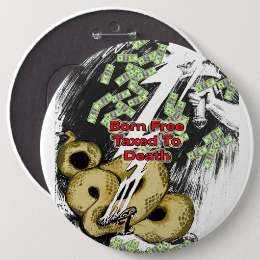 生まれ税付無料 缶バッジ (正面&裏面)