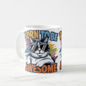 生まれ素晴らしい君だ！🌟💥保a コーヒーマグカップ (正面左)