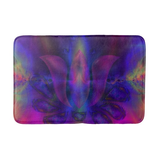 生まれ蓮 バスマット (正面)