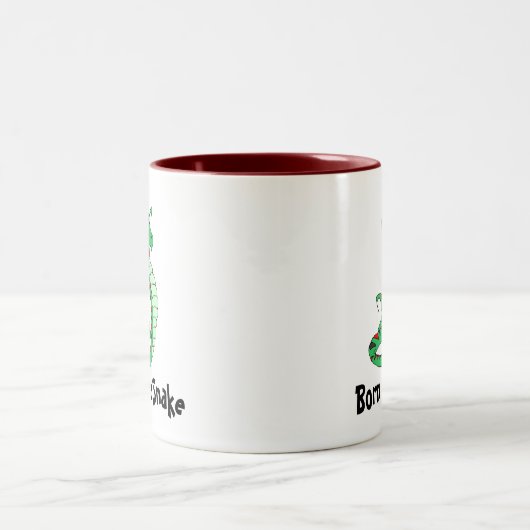 生まれ蛇 ツートーンマグカップ (中央)