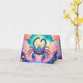 生まれ蠍座になる カード (黄色い花)