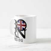 生まれ読イギリス11oz コーヒーマグカップ (正面左)