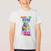 生まれ読働く トライブレンドTシャツ (正面)