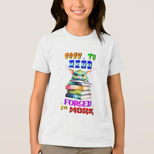 生まれ読働く トライブレンドTシャツ (正面)