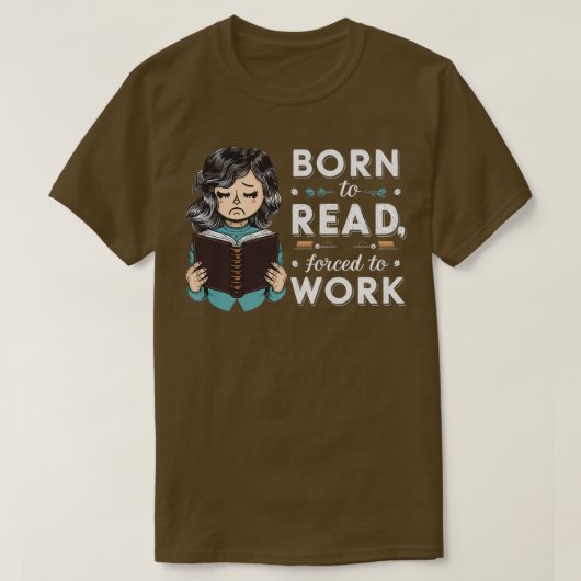 生まれ読2人に強制 Tシャツ (デザイン正面)