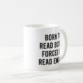 生まれ読Eメールを強制的に読送信する コーヒーマグカップ (正面右)