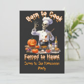 生まれ調理師 招待状 (スタンド正面)