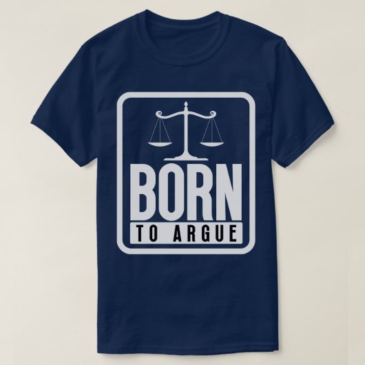 生まれ議論7 Tシャツ (デザイン正面)