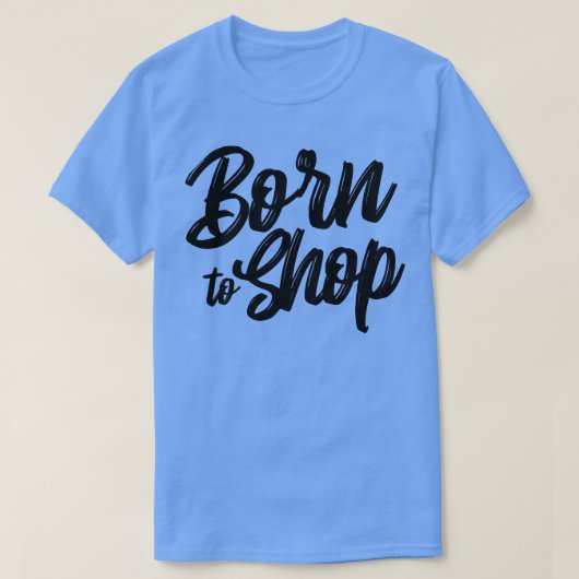 生まれ買い物 Tシャツ (デザイン正面)