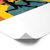 生まれ走マラソン走走者に強制される ポスター (角)