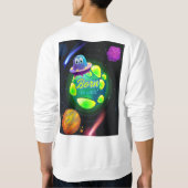 生まれ軌道 スウェットシャツ (裏面)