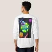 生まれ軌道 スウェットシャツ (裏面フル)