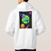 生まれ軌道 パーカ (裏面)