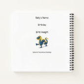 生まれ辰年ベビー日記 ノートブック (裏面)