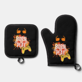 生まれ遊う 鍋つかみ&鍋敷きセット