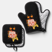 生まれ遊う 鍋つかみ&鍋敷きセット (正面/裏面)