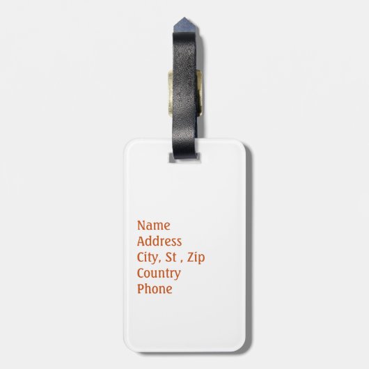 生まれ遊る ラゲッジタグ (裏面縦)