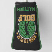 生まれ遊ゴルフには ゴルフヘッドカバー (回転90)