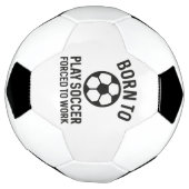 生まれ遊サッカーを強制する サッカーボール (回転)