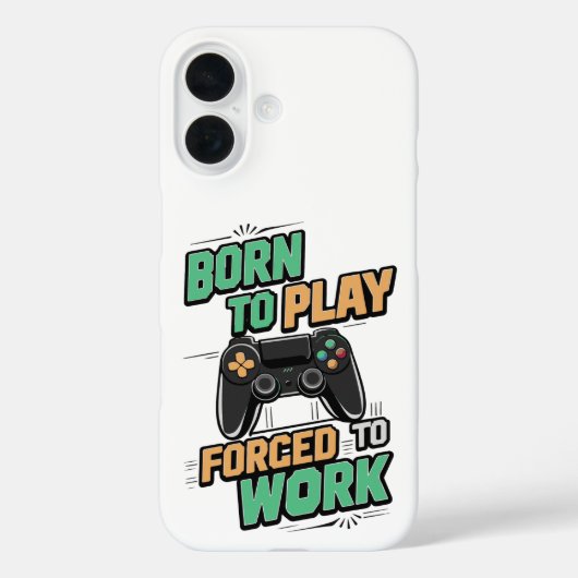 生まれ遊働きかけおもしろい- Gamer Gift Case-Mate iPhoneケース (裏面)