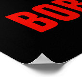 生まれ野狼のやる気を起こさせる遠吠え ポスター (角)