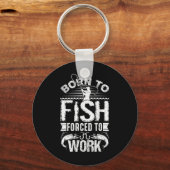 生まれ釣りするが、魚釣りクートの働きを強制おもしろいされる キーホルダー (正面)