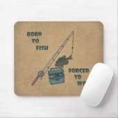 生まれ釣り – 強制労働 マウスパッド (マウス)