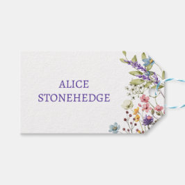 生まれ開花子供の誕生日 ギフトタグ