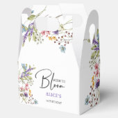 生まれ開花子供の誕生日 フェイバーボックス (オープン)