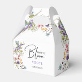 生まれ開花子供の誕生日 フェイバーボックス (正面サイド)