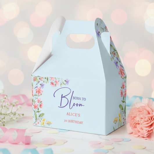 生まれ開花子供の誕生日 フェイバーボックス