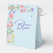 生まれ開花子供の誕生日 フェイバーボックス (裏面サイド)