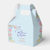 生まれ開花子供の誕生日 フェイバーボックス (正面サイド)