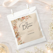 生まれ開花野生ボホの花子供の誕生日 フェイバーバッグ (クリップ留めされた状態)