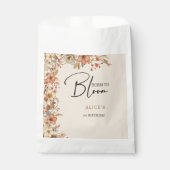 生まれ開花野生ボホの花子供の誕生日 フェイバーバッグ (正面)