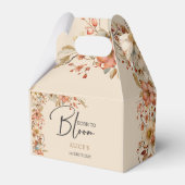 生まれ開花野生ボホの花子供の誕生日 フェイバーボックス (正面サイド)