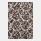 生まれ開花 – ゴシックビクトリアン キッチンタオル (縦)