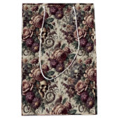 生まれ開花 – ゴシックビクトリアン ミディアムペーパーバッグ (正面)