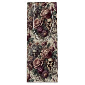 生まれ開花 – ゴシックビクトリアン ワインギフトバッグ (正面)