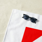 生まれ飛び込み(DF) ビーチタオル (インサイチュ)